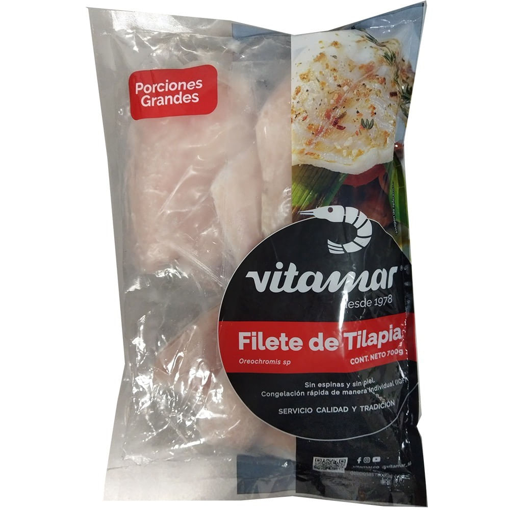 Filete de Tilapia Vitamar 700g