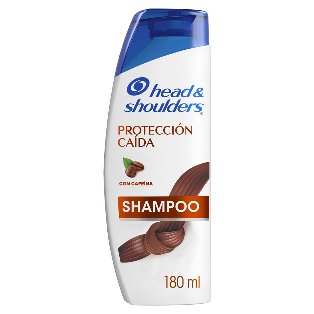 Shampoo Head Shoulders Protección Caí­da con Cafeí­na Control Caspa 180ml