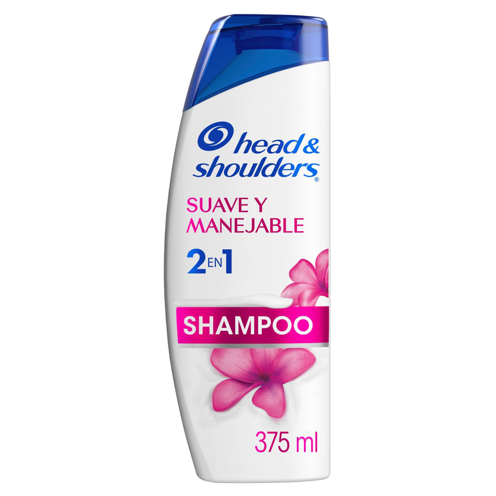 Shampoo 2en1 Head & Shoulders Suave y Manejable x375ml