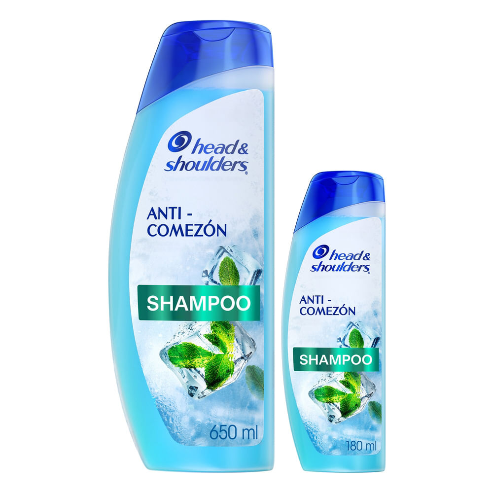 Shampoo Head & Shoulders Anti Comezón x650ml + 180ml