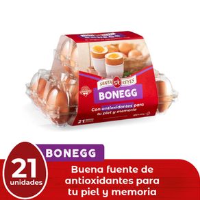Huevos A - AA rojos Bonegg x21und