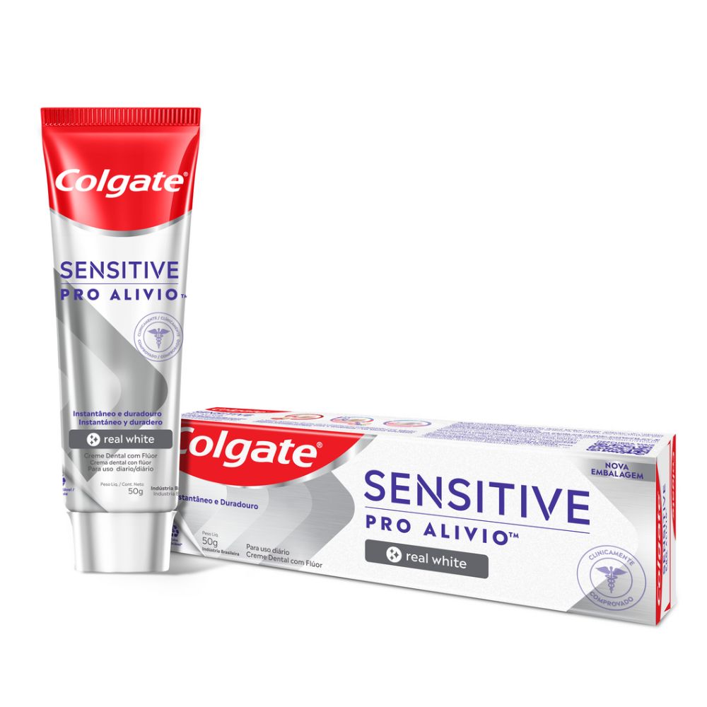 Crema Dental Sensibilidad Colgate Sensitive Blanqueadora 50grs
