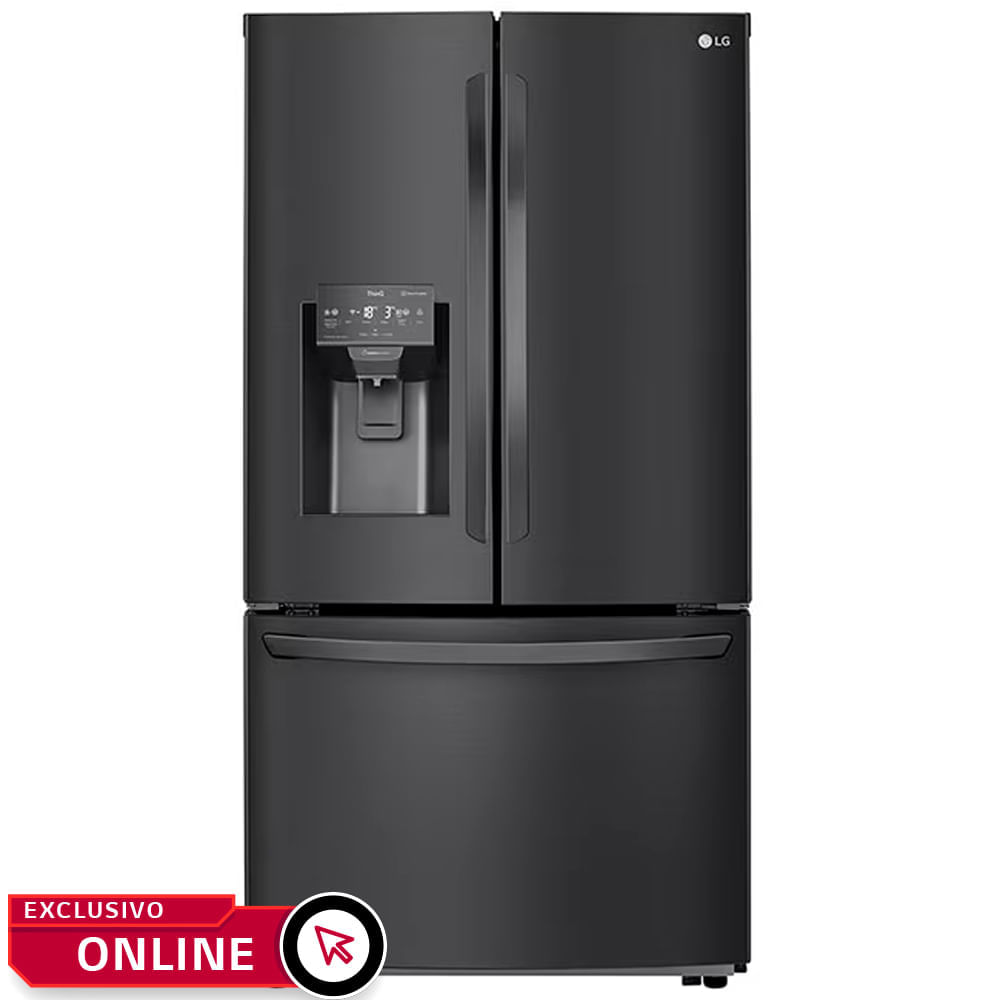 Nevecón LG French Door GM78SGT 793L Matte Black