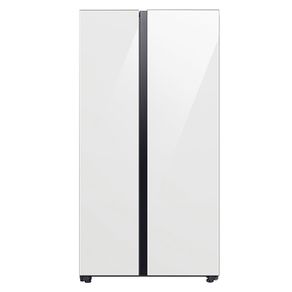 Nevecón Samsung Bespoke Side by Side No Frost 640 Litros Brutos RS23CB70NA12CO Blanco