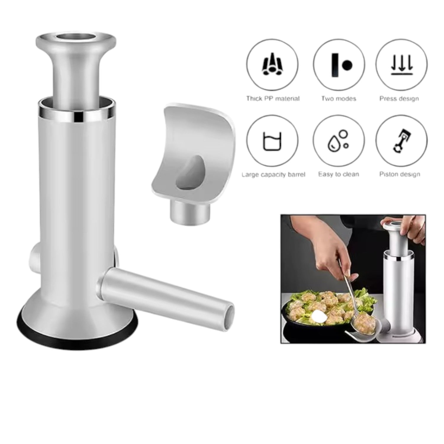 Prensa Manual Para Embutidos Caseros Chorizos Y Salchichas