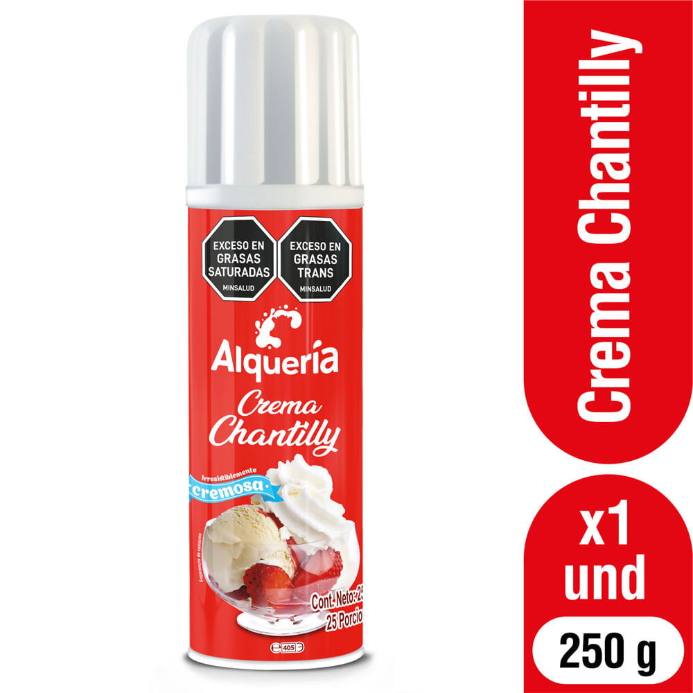 Crema chantilly Alqueria 250g