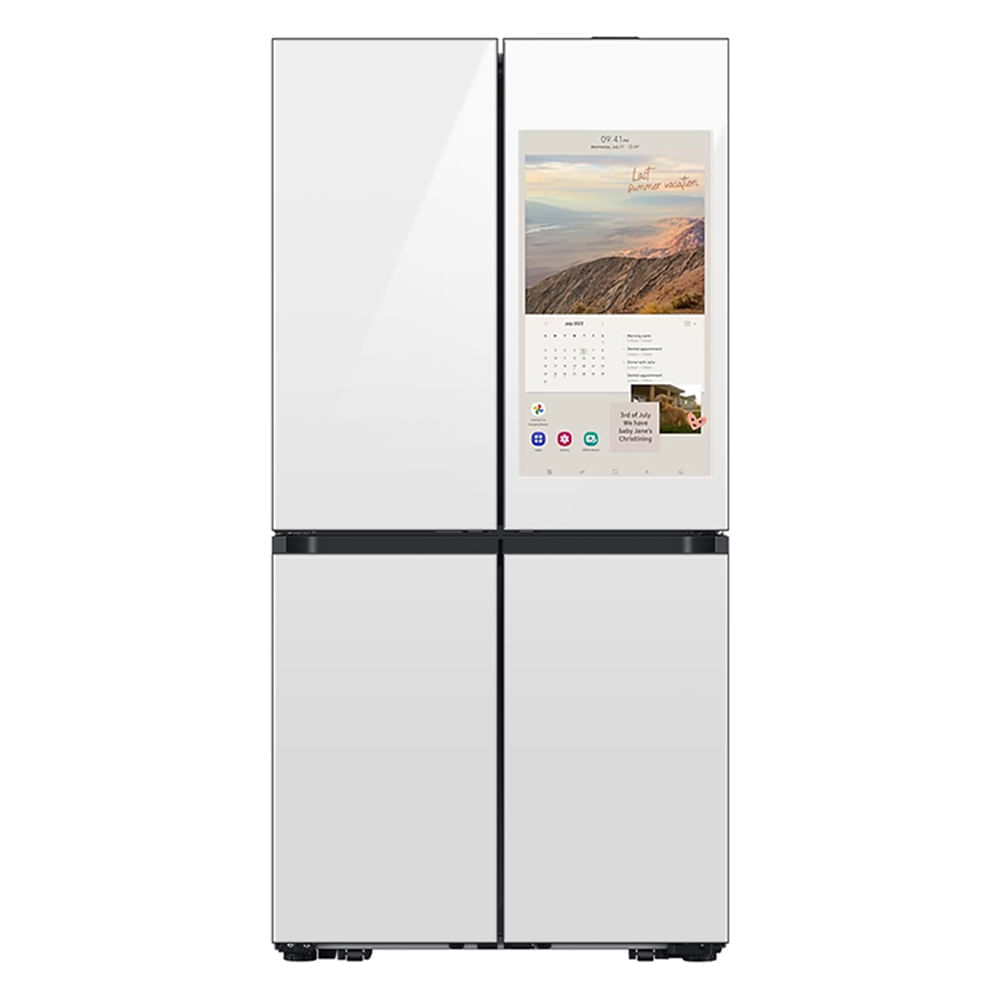 Nevecón Samsung Tipo Europeo Family Hub Bespoke 809 Litros RF29DB995012CO Blanco