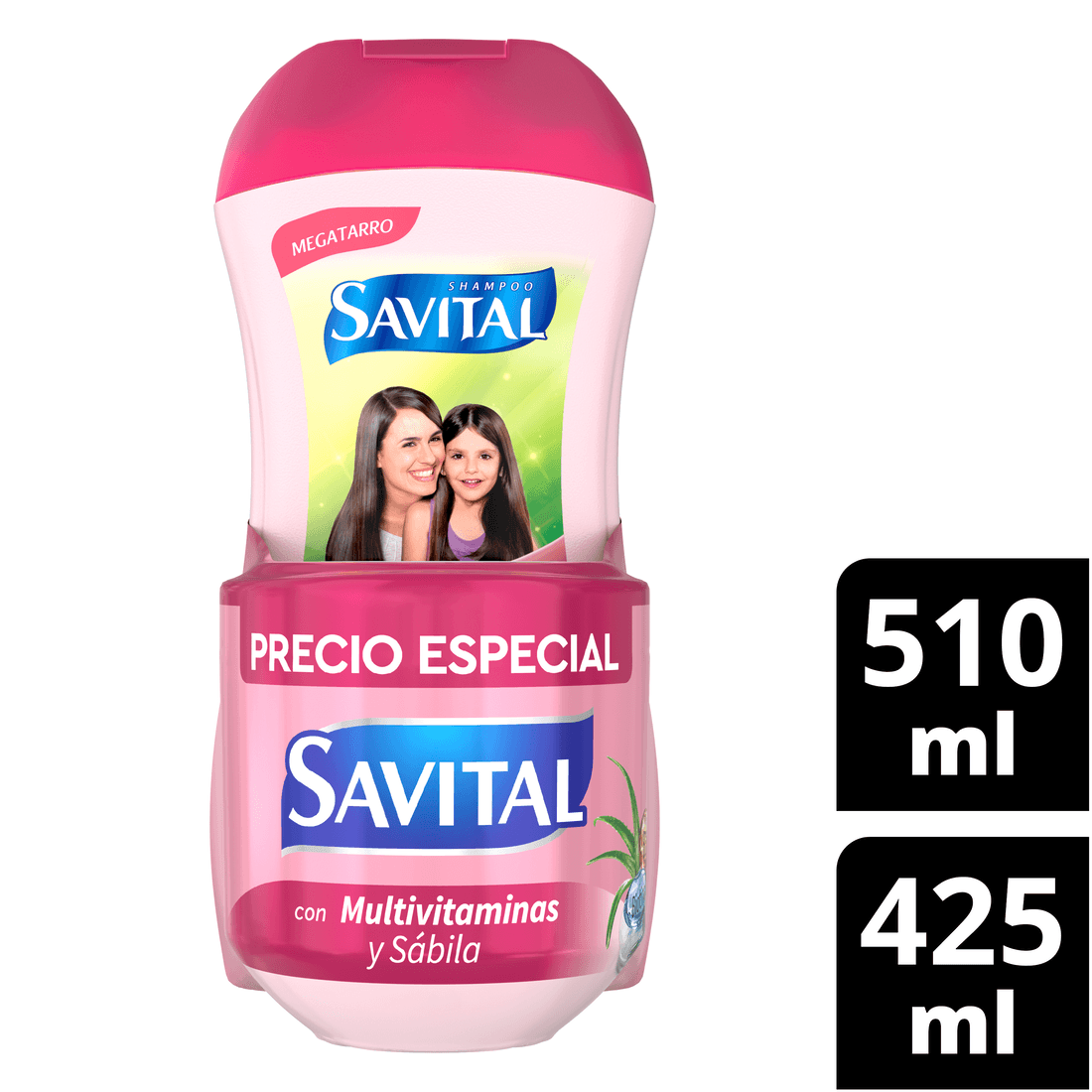 Shampoo Savital Multivitaminas 510ml + Tratamiento 425ml