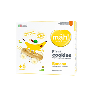 Galletas Infantiles Máh Banana +6 meses 100g