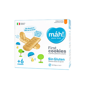 Galletas Infantiles Máh Sin Gluten +6 meses 125g