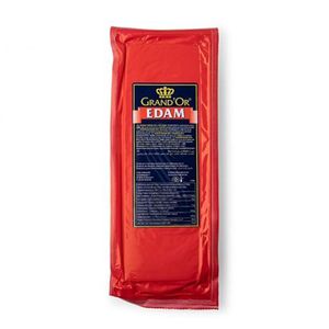 Queso Edam Ahumado Natural Trozoz x100g