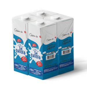 Leche Cuisine&Co Entera Tetrapack 4Und 900ml