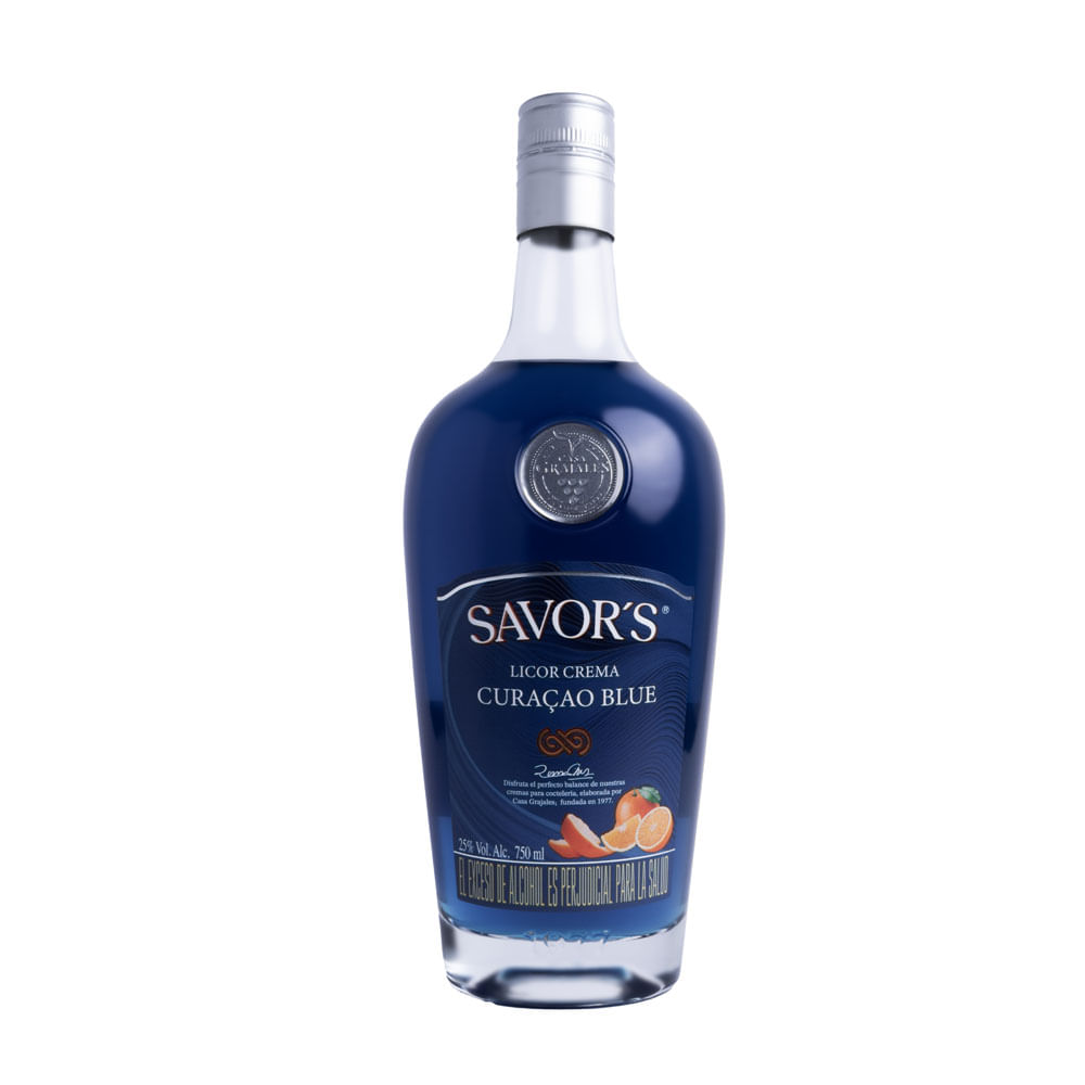 Aperitivo Savors Licor De Crema Curacao x750ml