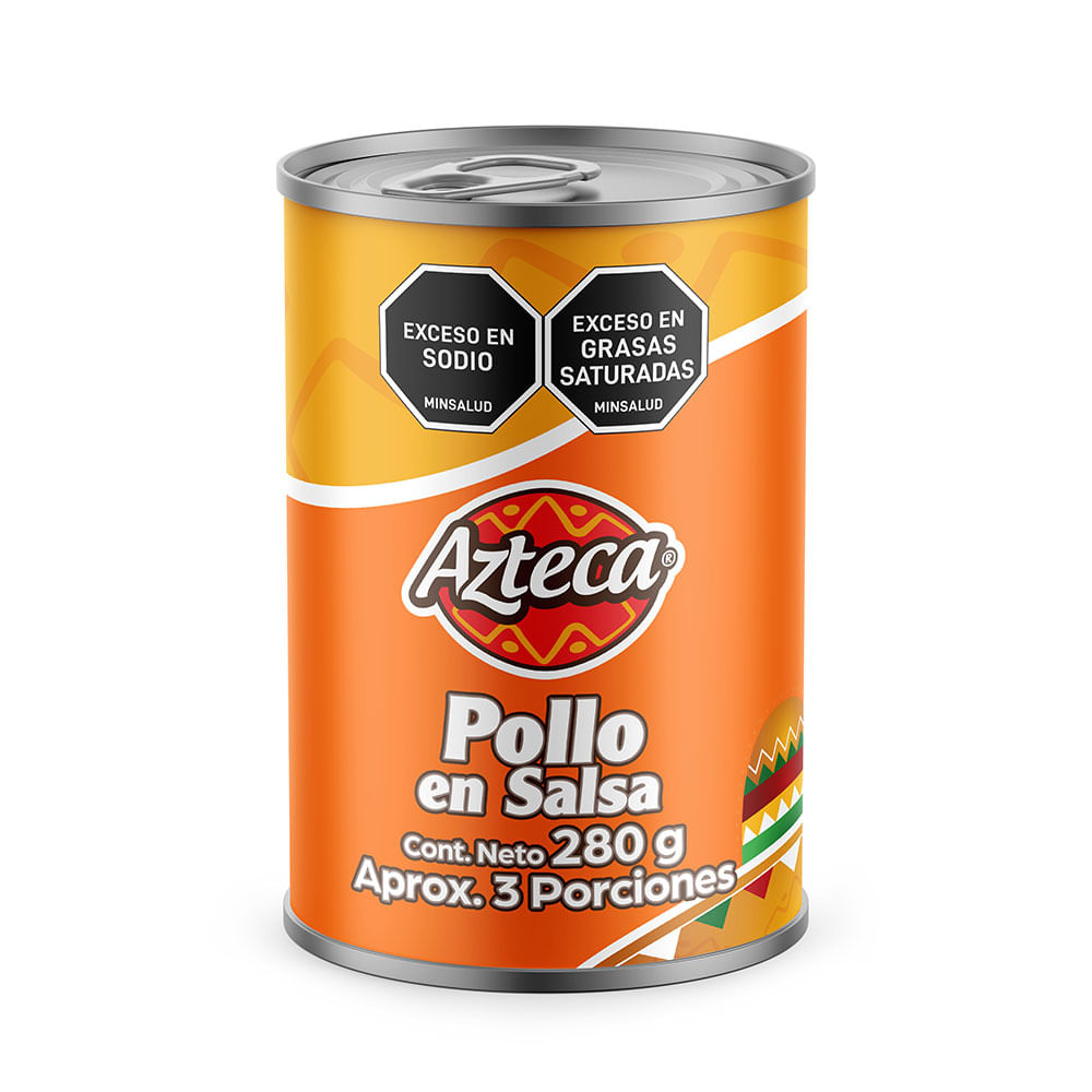 Pollo Azteca Desmechado Salsa 300g
