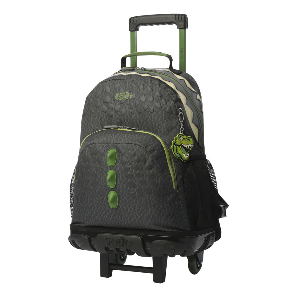 Morral Totto Kids Rue Dinoland L Gris