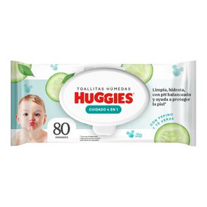Toallas Húmedas Huggies One & Done 80und