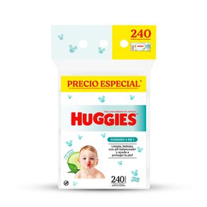 Toallas Húmedas Huggies One & Done 240und