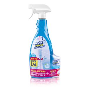 Limpia Vidrios Binner Megaconcent 700ml + Gratis 50ml