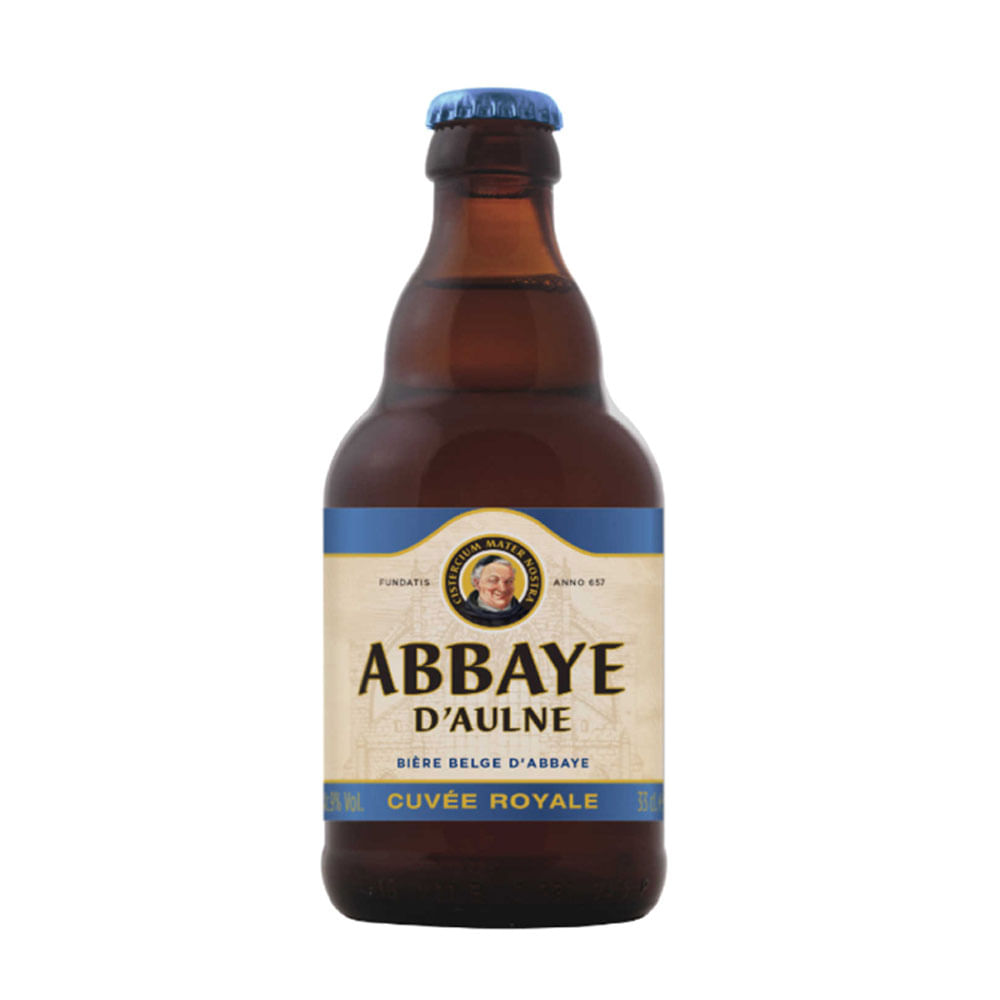 Cerveza Abbaye D'Aulne Cuvee Royale botella x 330 ml