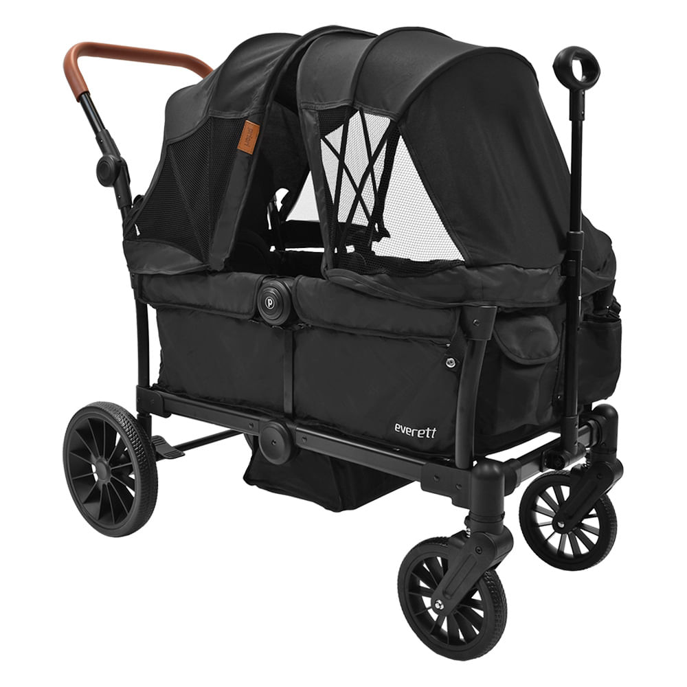 Coche Vagon Doble Bebé Everett Blk Wagon Priori
