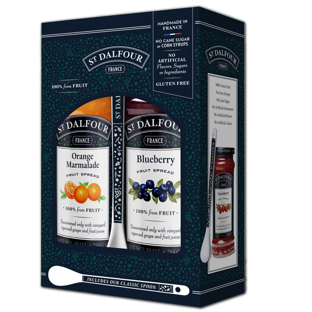 Mermelada St. Dalfour Frutilla + Pera 284g Incluye Cuchara