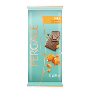 Tableta chocol. pergale caramelo salado x85g