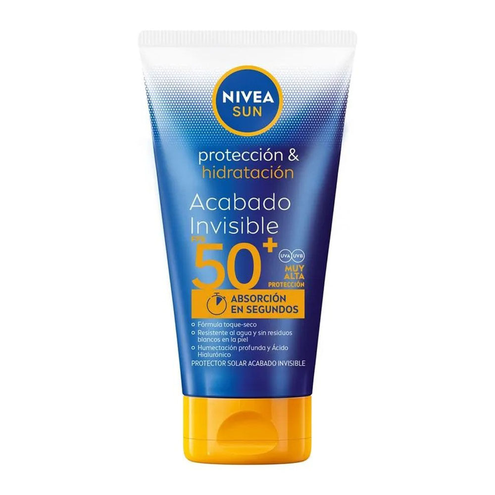 Protector Solar Nivea Sun Acabado Invi FPS50 150ml