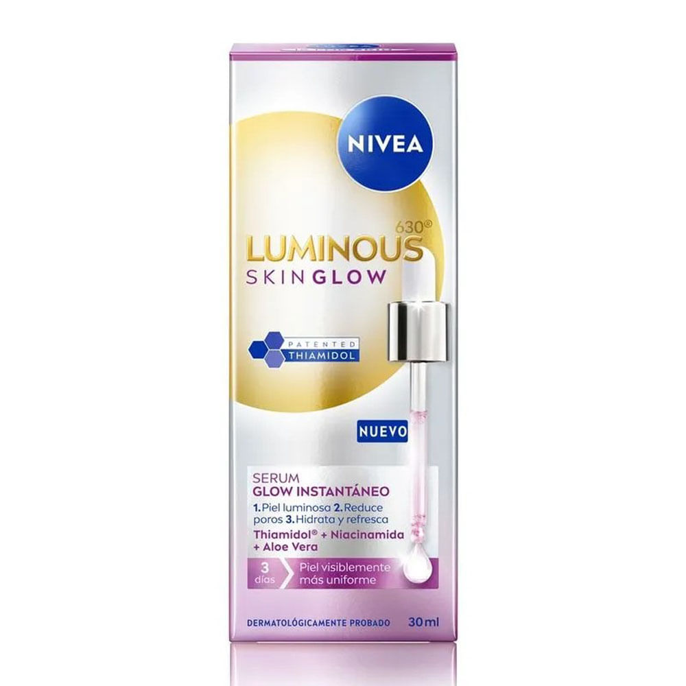 Serum Nivea Luminous Skin Glow Instantáneo 30ml