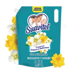 Suavizante Suavitel Eucalipto y Jazmín Doypack 1.5L