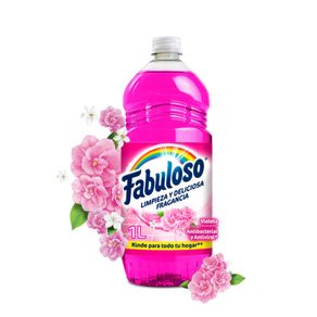 Limpia Pisos Fabuloso Antibacterial Violeta 1lt