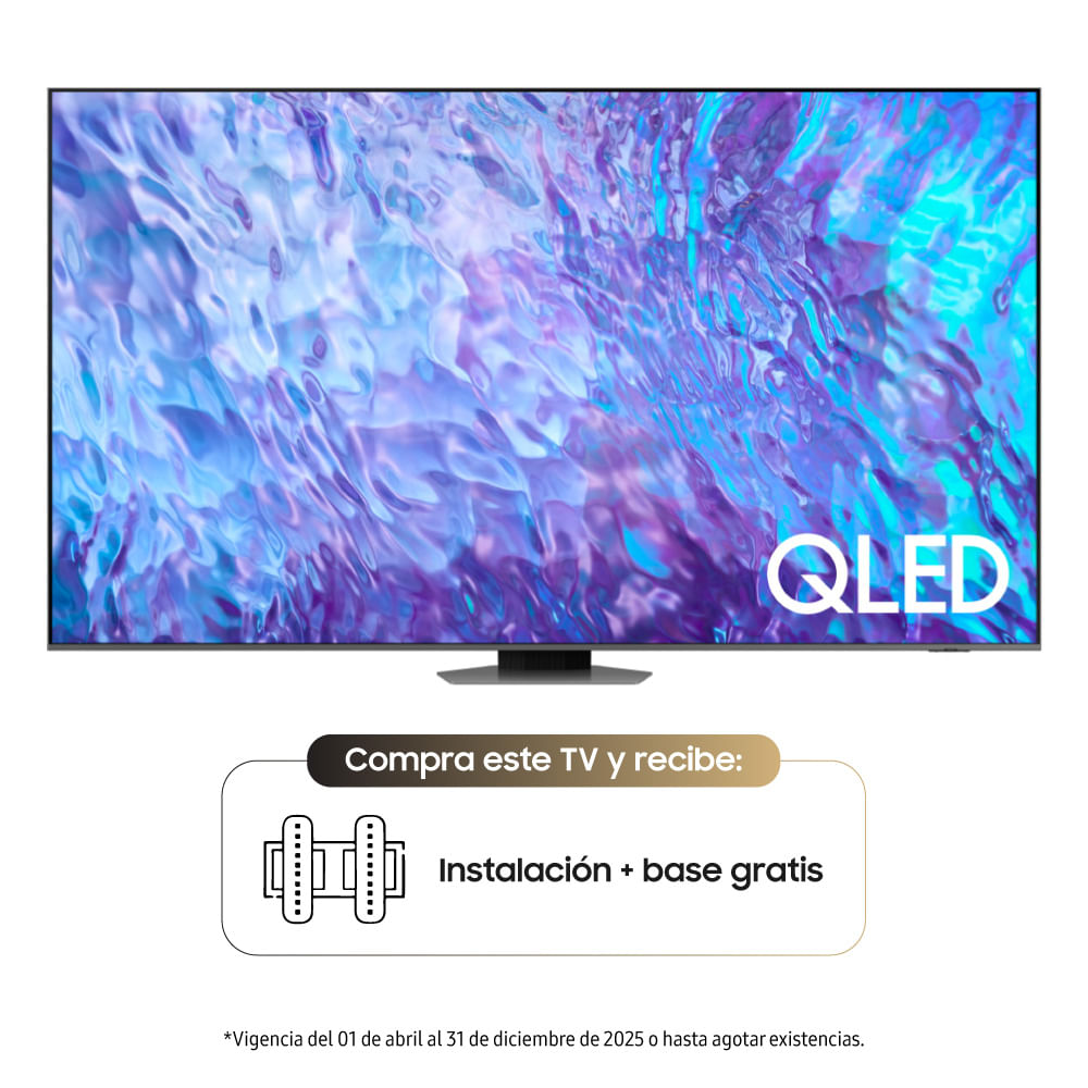 Televisor Samsung 98" QLED 4K Smart TV + Barra de sonido Samsung F-QN98Q80CAKXZ