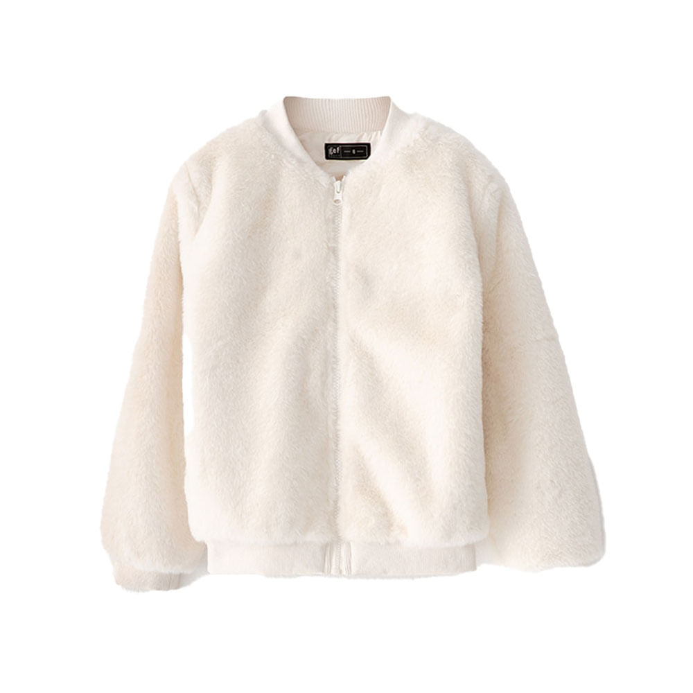 Chaqueta Sin Capucha con Cierre en Frente Kids Niñas Labaz Kd Gef