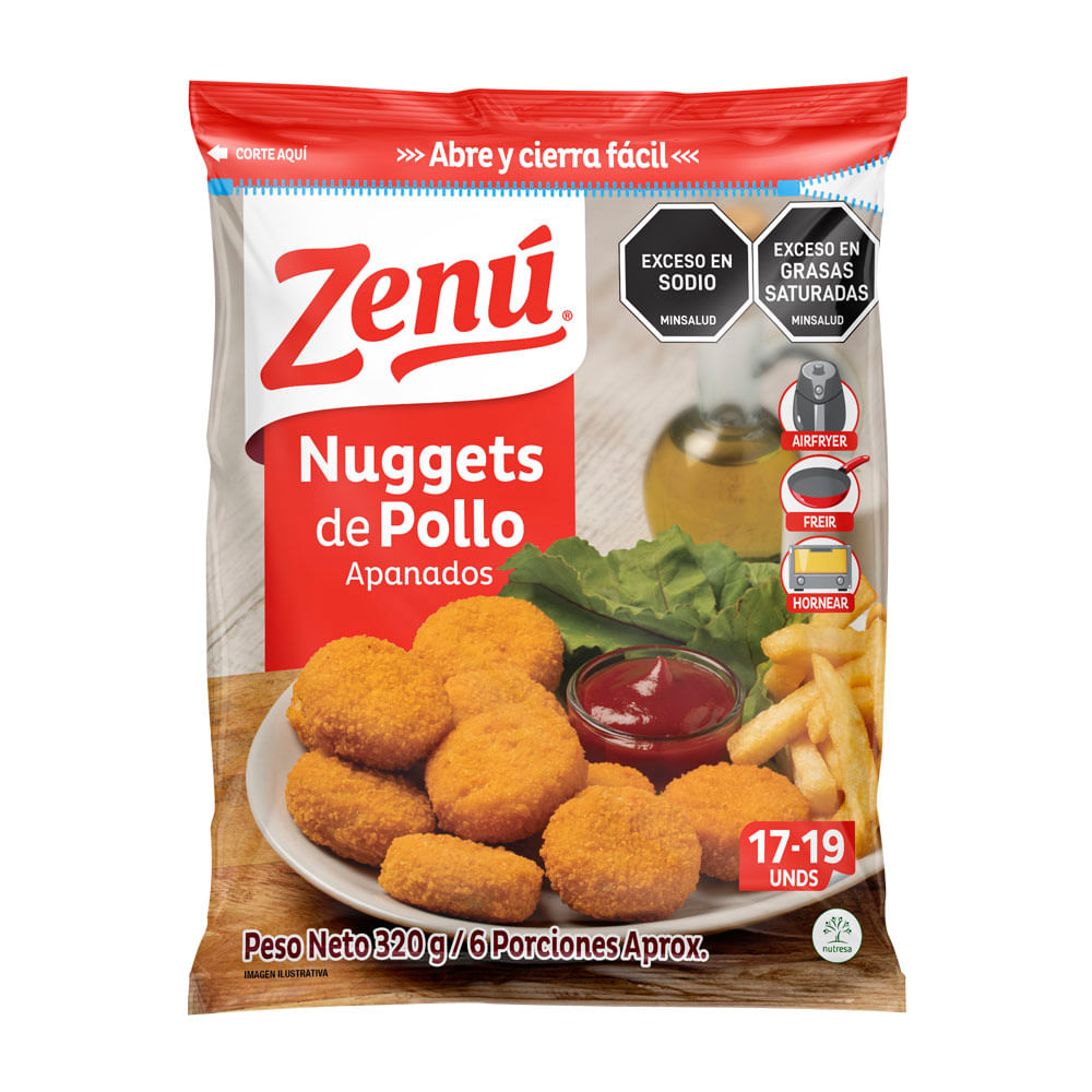 Nuggets Zenu Pollo Apanado x20und x320g