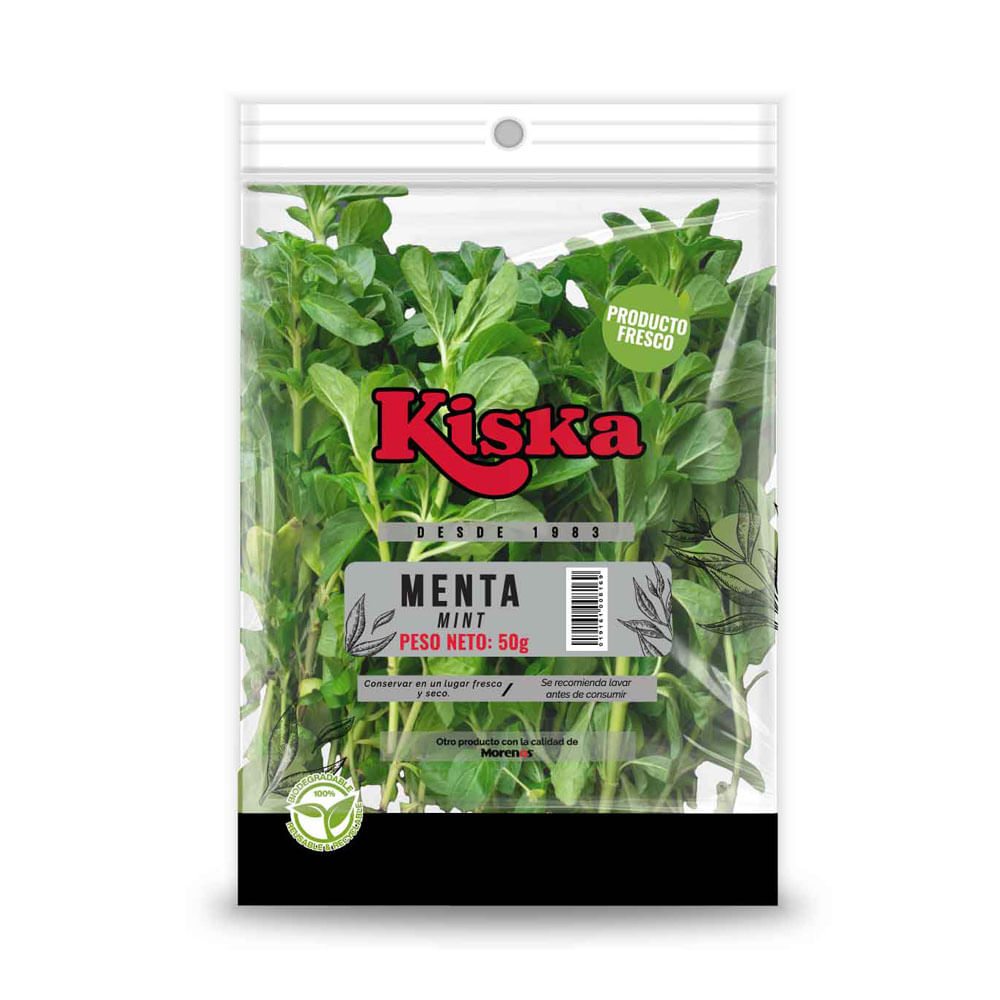 Menta Kiska Hierba Fresca 50gr
