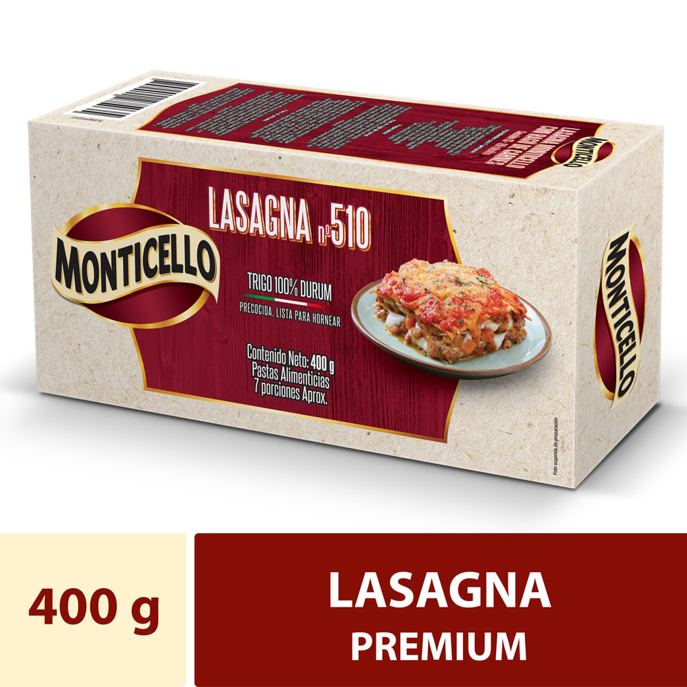 Lasagna N°510 Monticello
