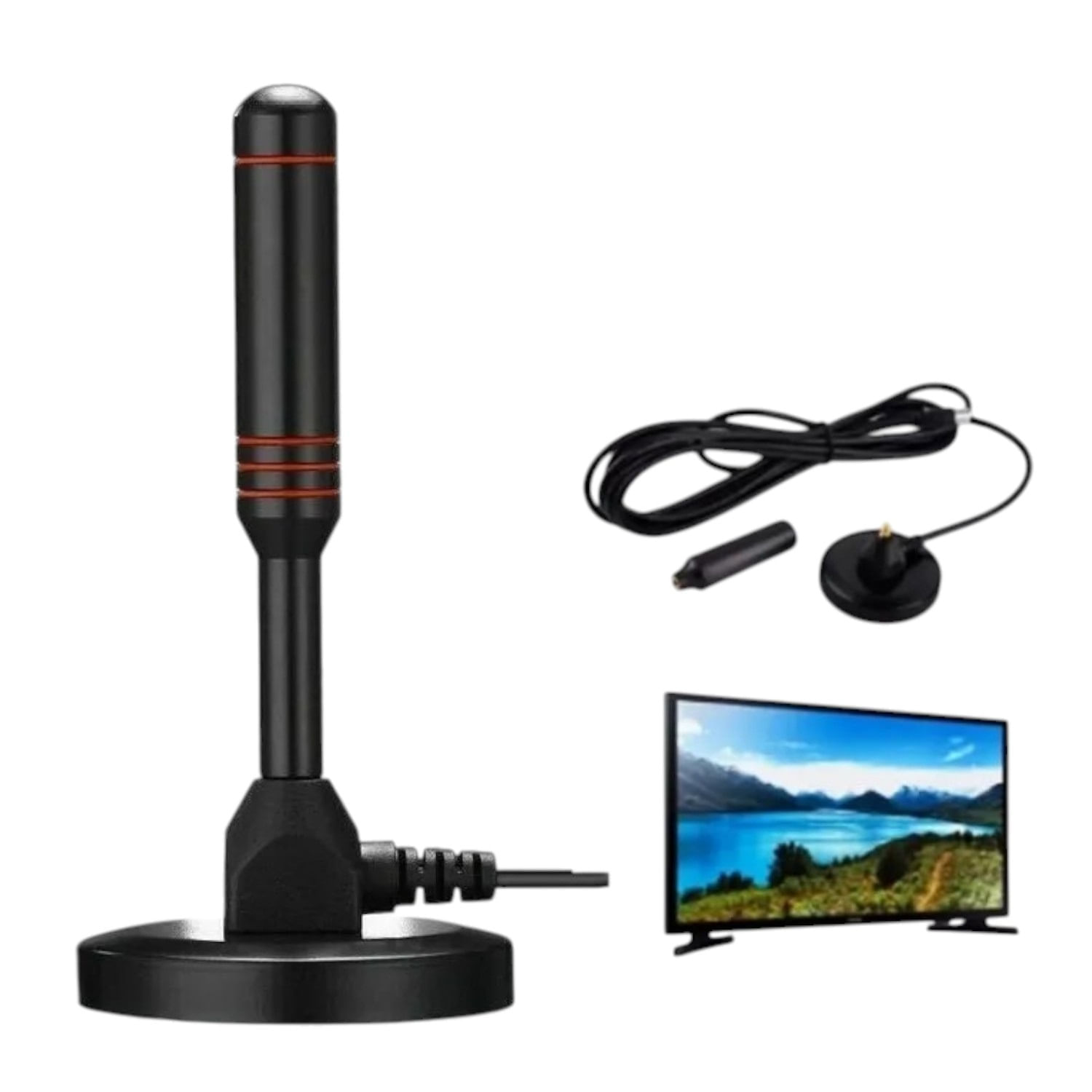 Antena Tdt Digital Para Tv Hd Señal Clara  Facil De Instalar