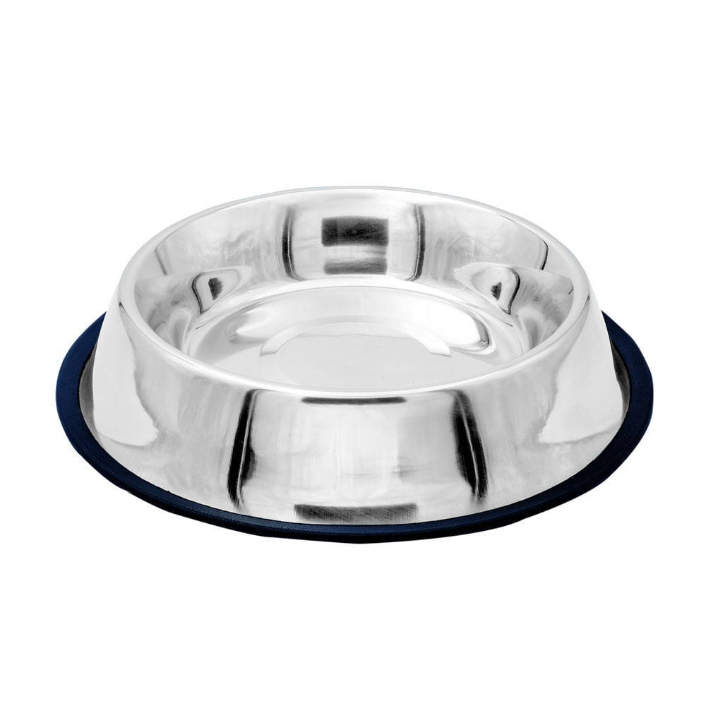 Plato de Acero Inoxidable 950 ml Pet's Fun