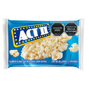 Palomitas Act ll natural x80g