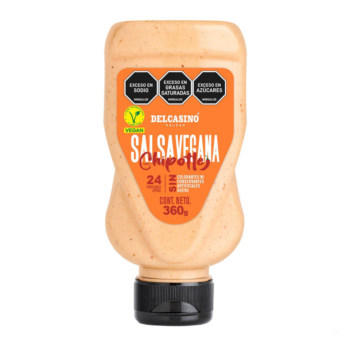 Salsa Delcasino Vegana Chipotle 360g