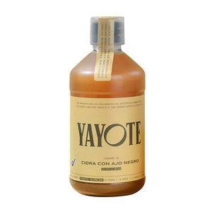 Vinagre Yayote Cidra Ajo Negro 500ml