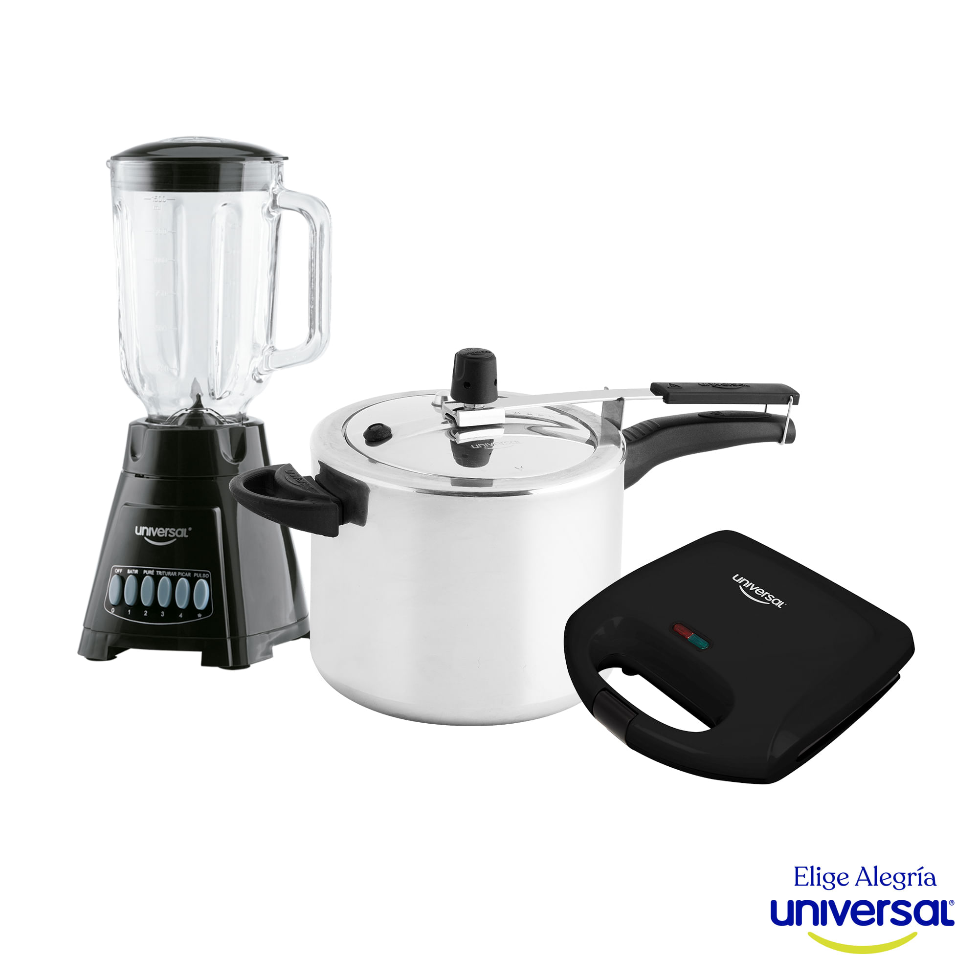 Combo Universal Licuadora + Sanduchera + Olla L50150