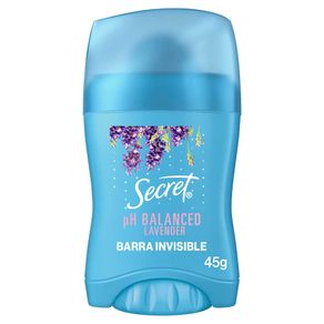 Desodorante Antitranspirante Mujer Secret en Barra Ph Balanced Lavender 45 grs