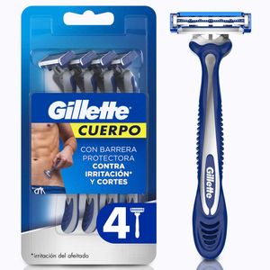 Cuchilla de Afeitar GILLETTE Cuerpo Zona Intima 4 Und
