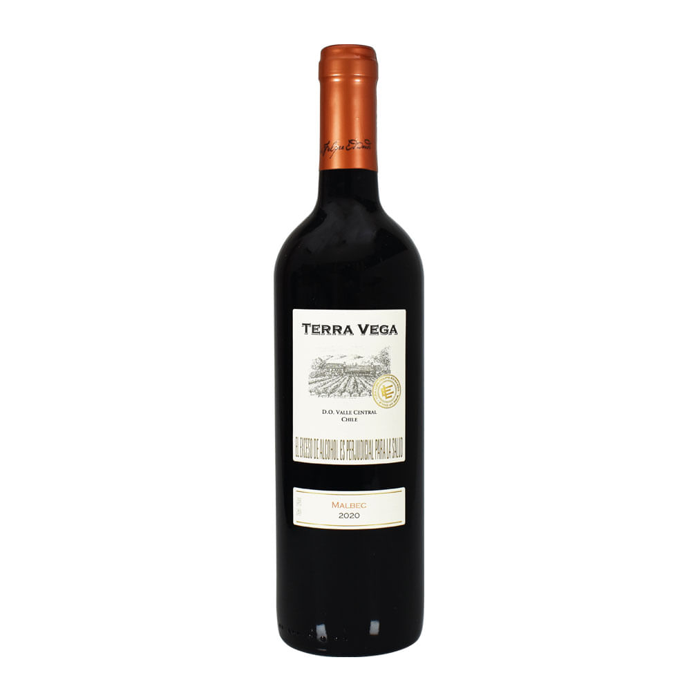 Vino Tinto Terra Vega Malbec 750ml
