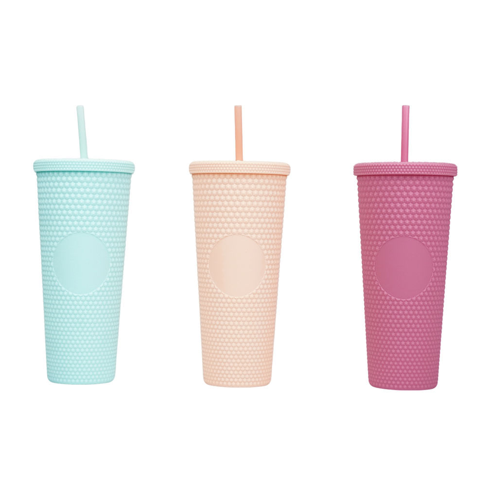 Vaso Krea Plástico Grande Bombilla