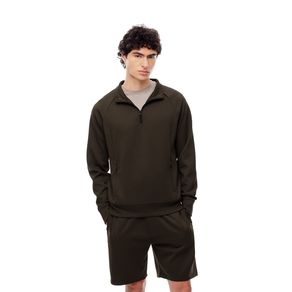 Buzo con Cuello Alto Manga Ranglan Masculino Pabrochy Gef