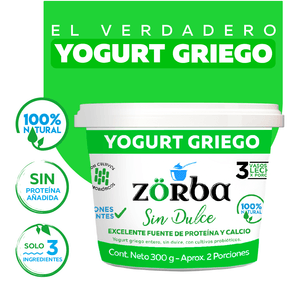 Yoghurt Griego 300g Sin Dulce