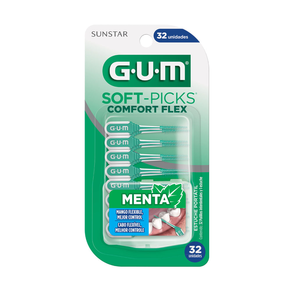 Soft picks Gum Comfort Flex Menta x32 unds