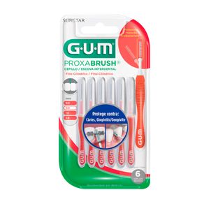 Cepillo Interdental Gum Sunstar Viajero 0 8Mm x6unds