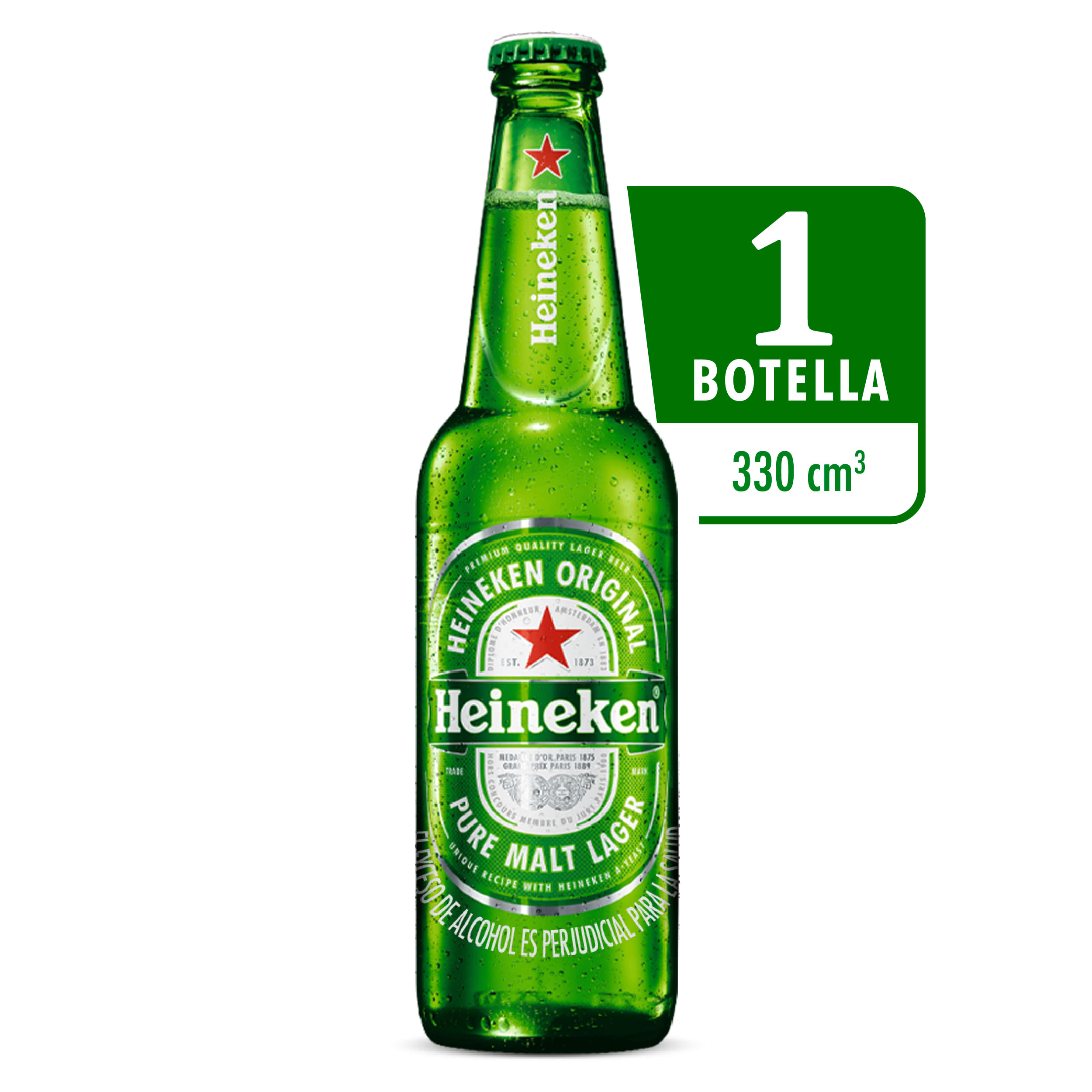 Cerveza Heineken Botella 330ml